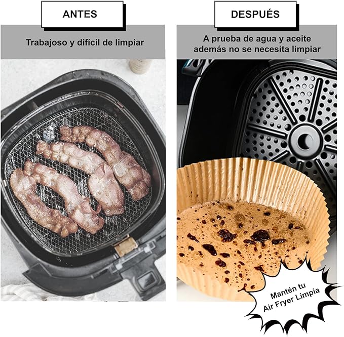 Papel Para Air Fryer 50 Piezas